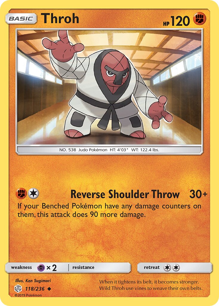 Throh 118/271 — Cosmic Eclipse (English Pokémon TCG card)