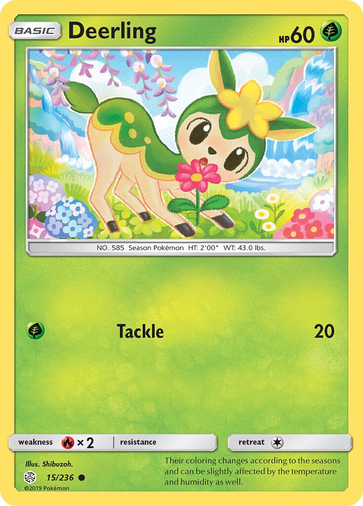 Deerling 015/271 — Cosmic Eclipse (English Pokémon TCG card)