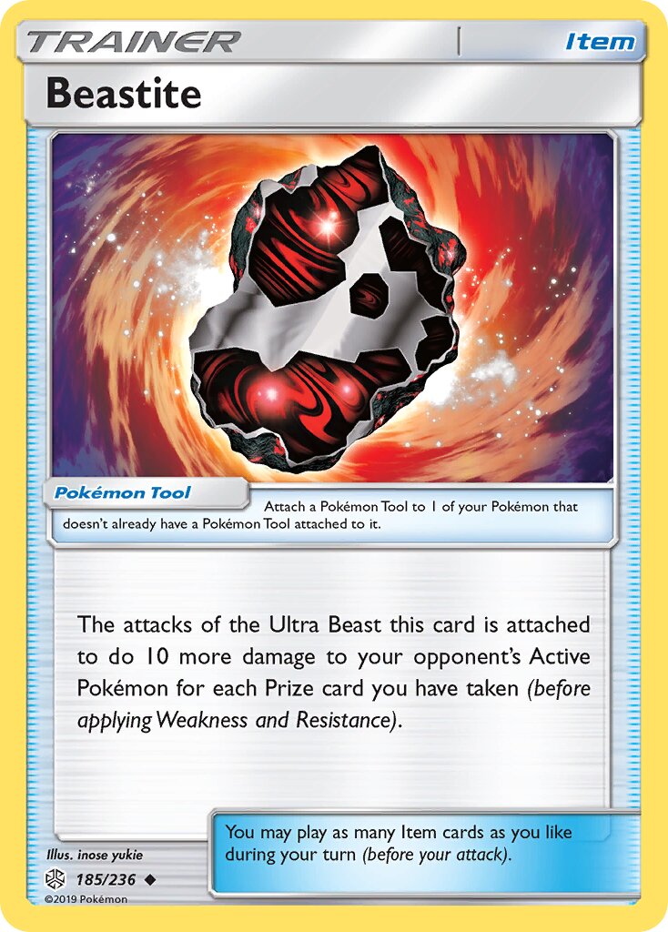 Beastite 185/271 — Cosmic Eclipse (English Pokémon TCG card)