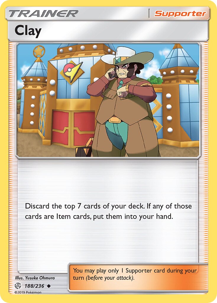Clay 188/271 — Cosmic Eclipse (English Pokémon TCG card)