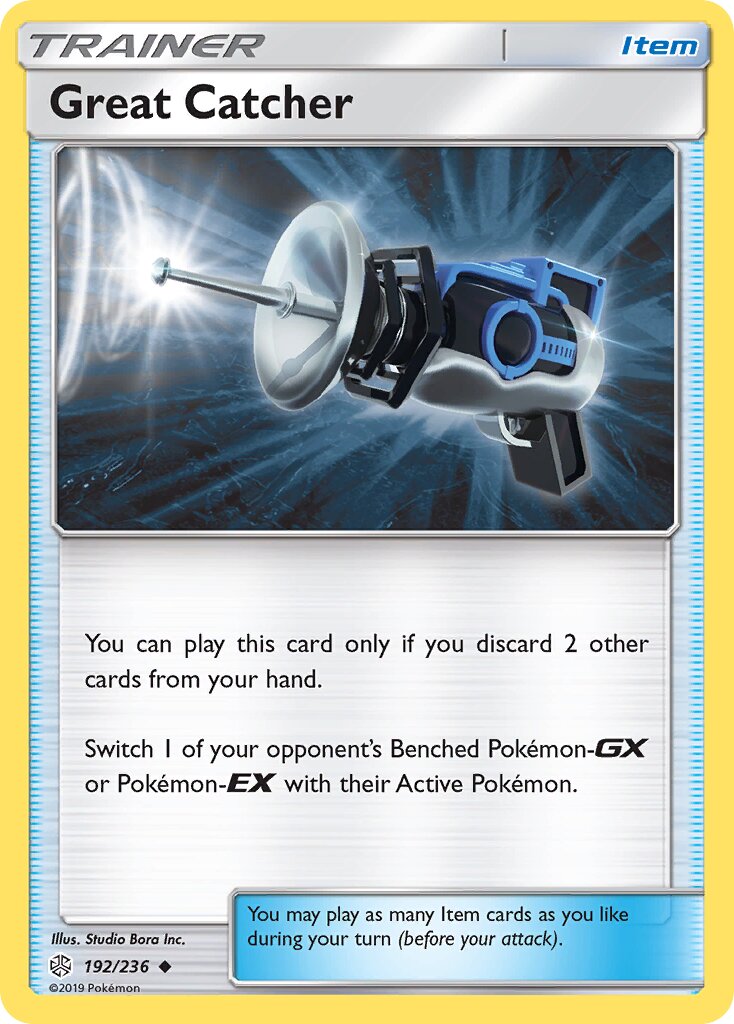 Great Catcher 192/271 — Cosmic Eclipse (English Pokémon TCG card)