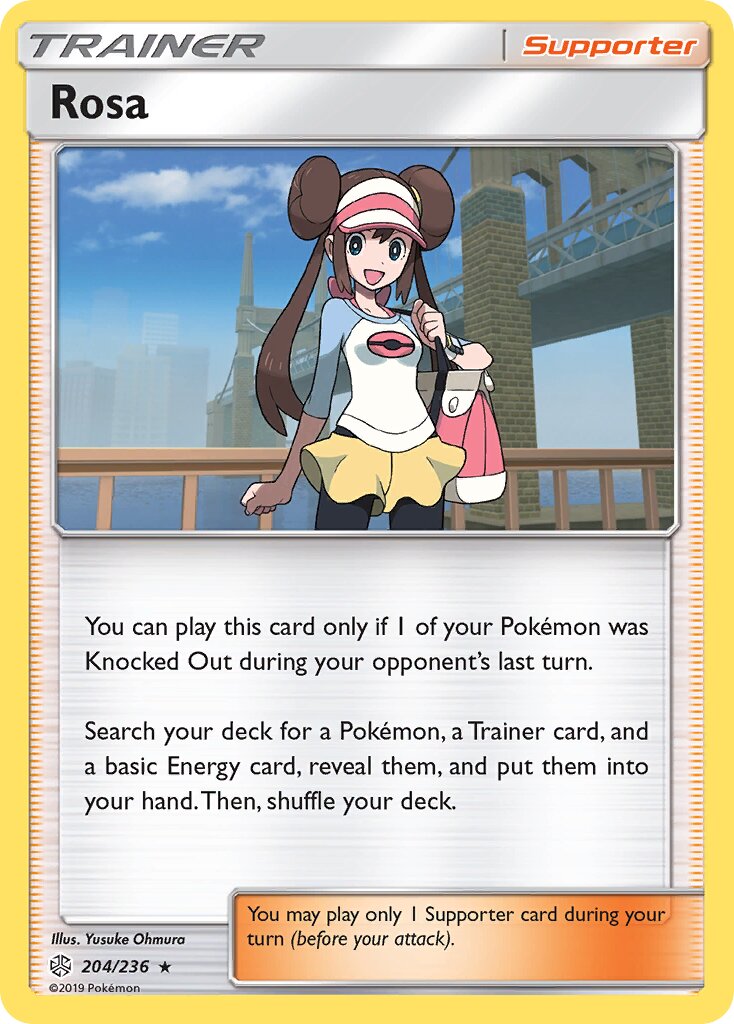 Rosa 204/271 — Cosmic Eclipse (English Pokémon TCG card)