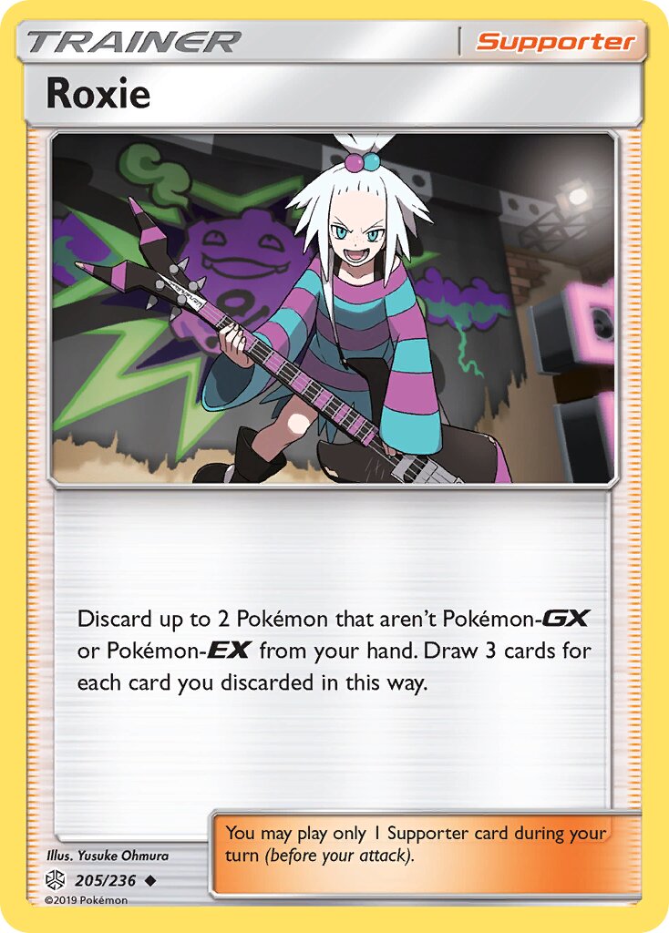 Roxie 205/271 — Cosmic Eclipse (English Pokémon TCG card)