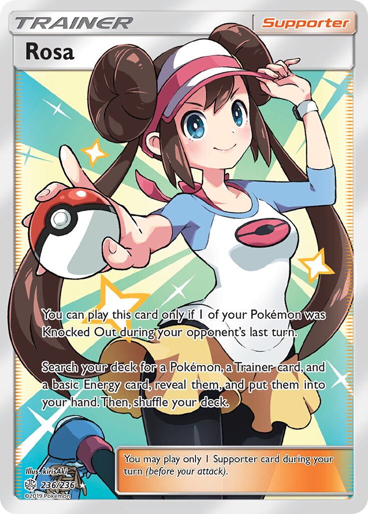 Rosa 236/271 — Cosmic Eclipse (English Pokémon TCG card)