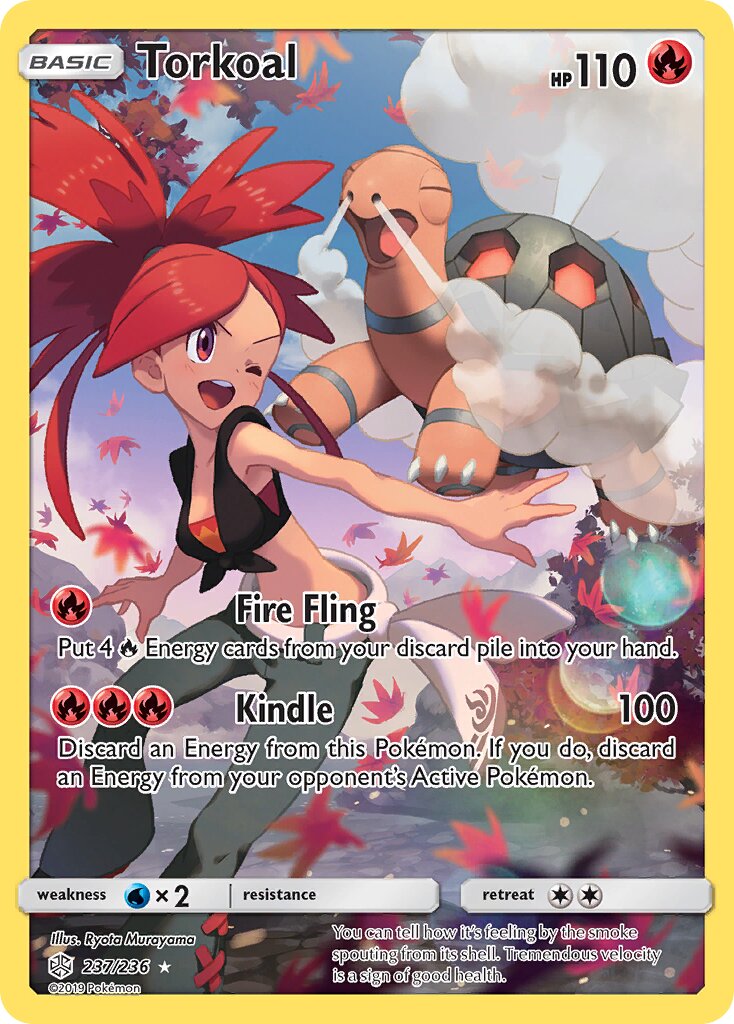 Torkoal 237/271 — Cosmic Eclipse (English Pokémon TCG card)