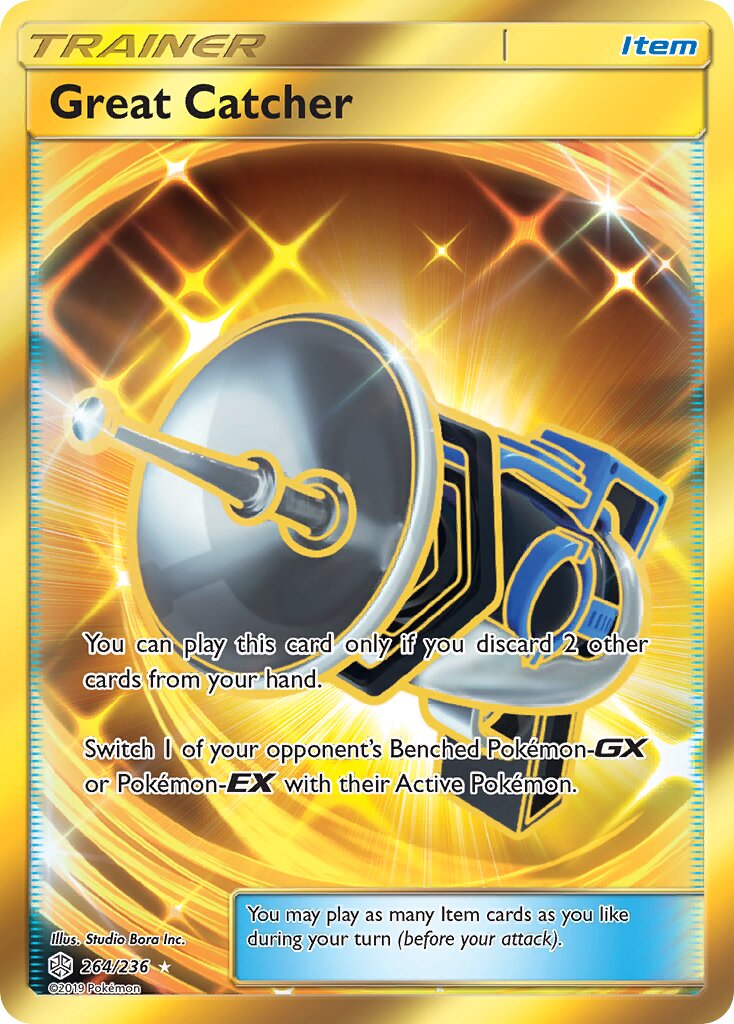 Great Catcher 264/271 — Cosmic Eclipse (English Pokémon TCG card)