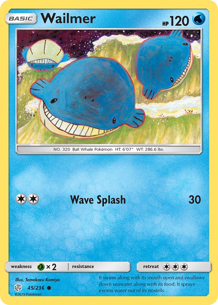 Wailmer 045/271 — Cosmic Eclipse (English Pokémon TCG card)