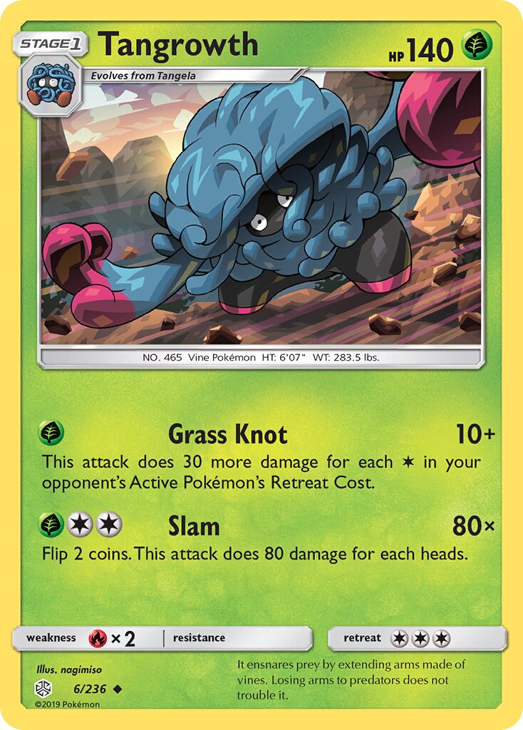 Tangrowth 006/271 — Cosmic Eclipse (English Pokémon TCG card)
