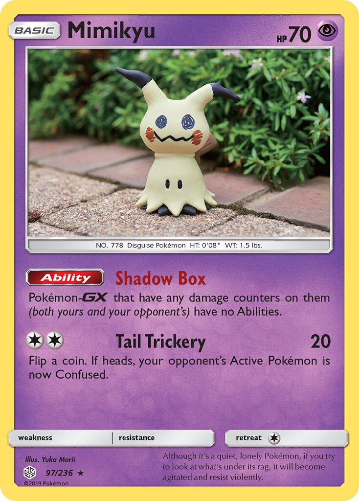 Mimikyu 097/271 — Cosmic Eclipse (English Pokémon TCG card)