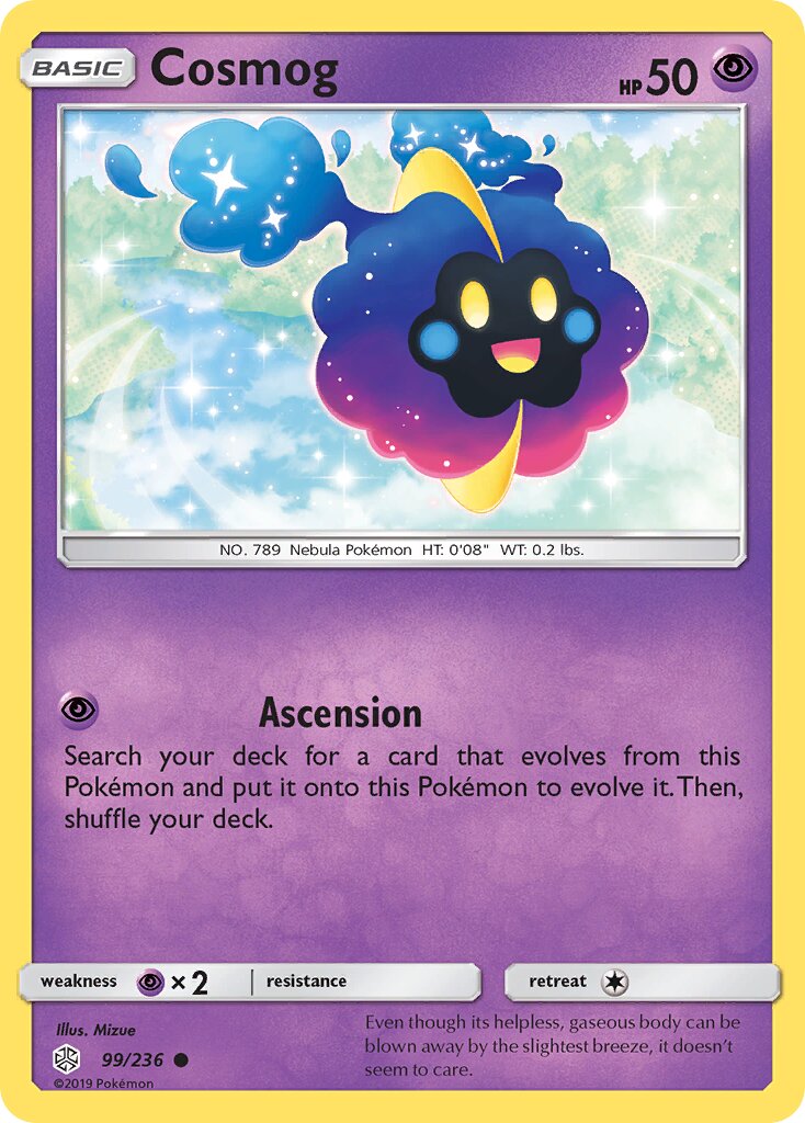 Cosmog 099/271 — Cosmic Eclipse (English Pokémon TCG card)