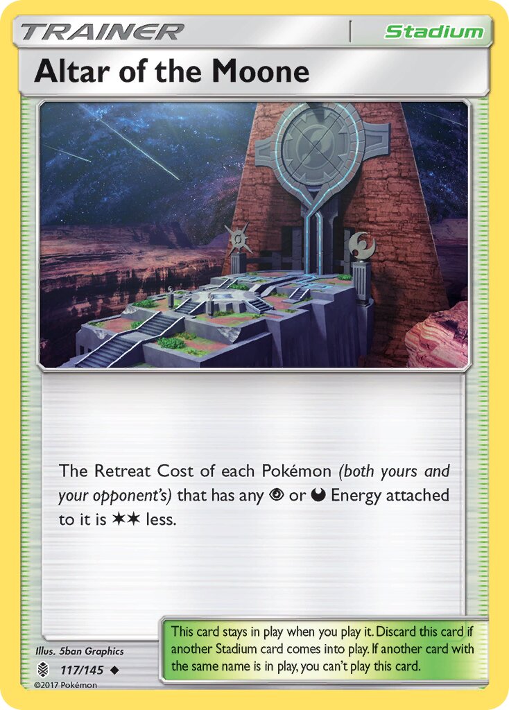 Altar of the Moone 117/168 — Guardians Rising (English Pokémon TCG card)