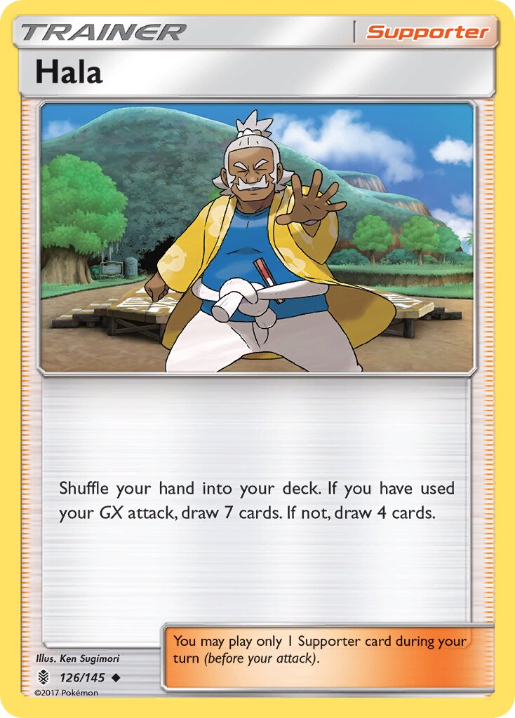 Hala 126/168 — Guardians Rising (English Pokémon TCG card)