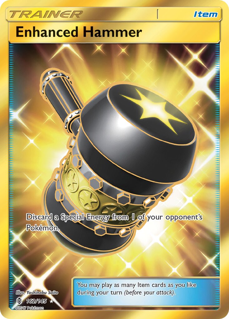 Enhanced Hammer 162/168 — Guardians Rising (English Pokémon TCG card)