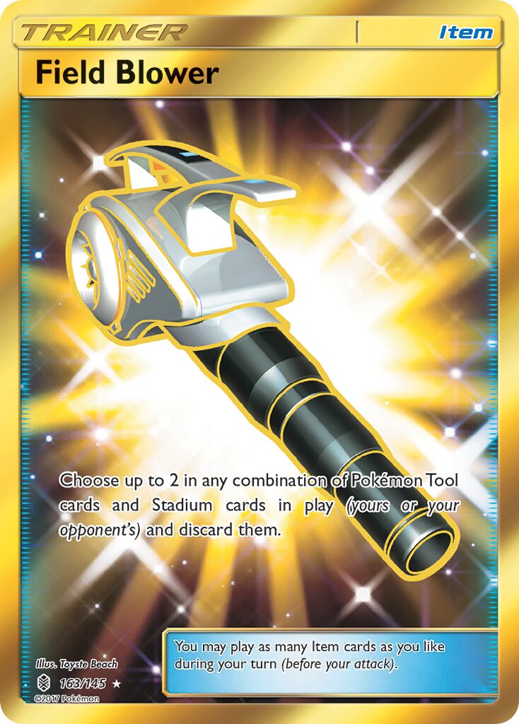 Field Blower 163/168 — Guardians Rising (English Pokémon TCG card)