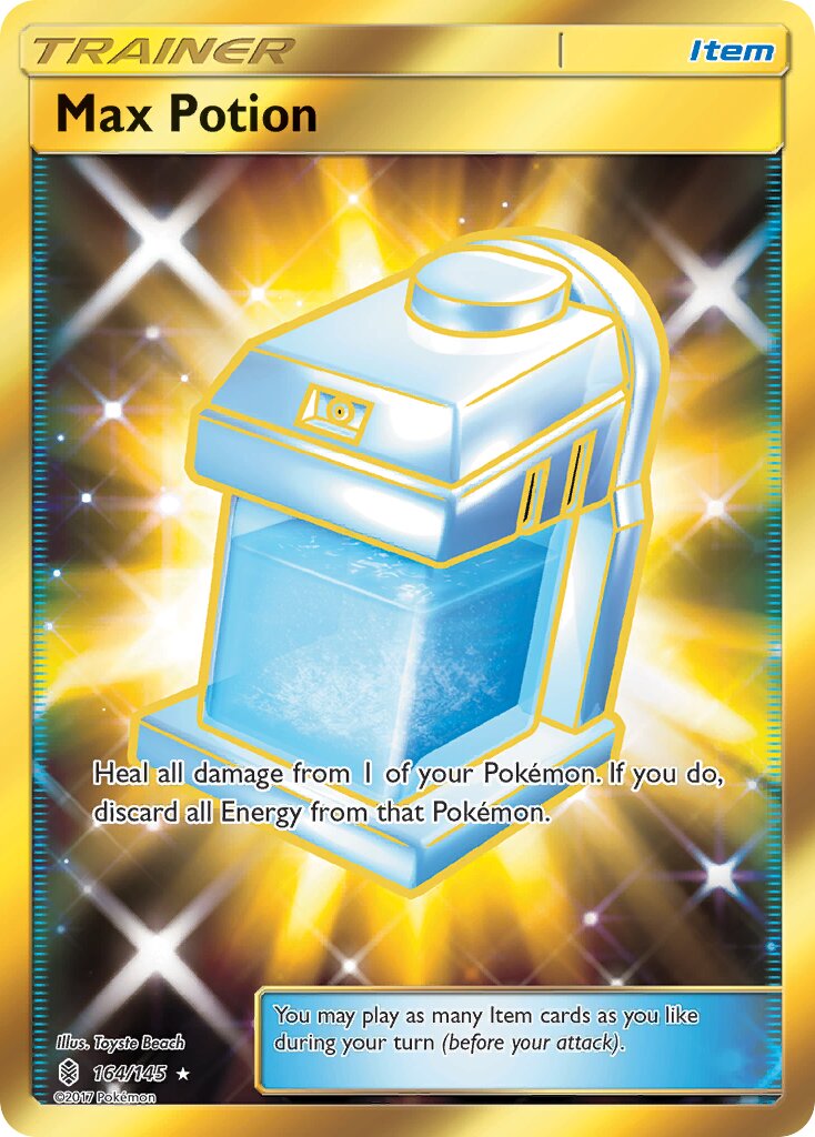 Max Potion 164/168 — Guardians Rising (English Pokémon TCG card)