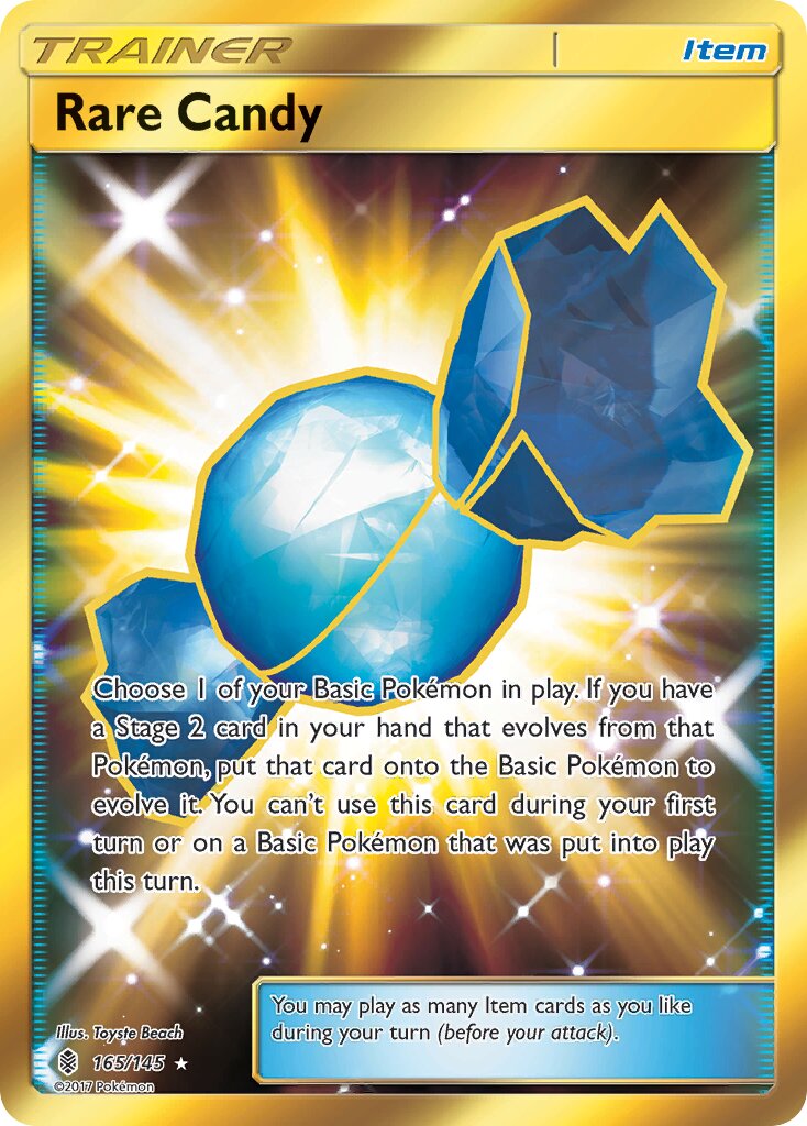 Rare Candy 165/168 — Guardians Rising (English Pokémon TCG card)