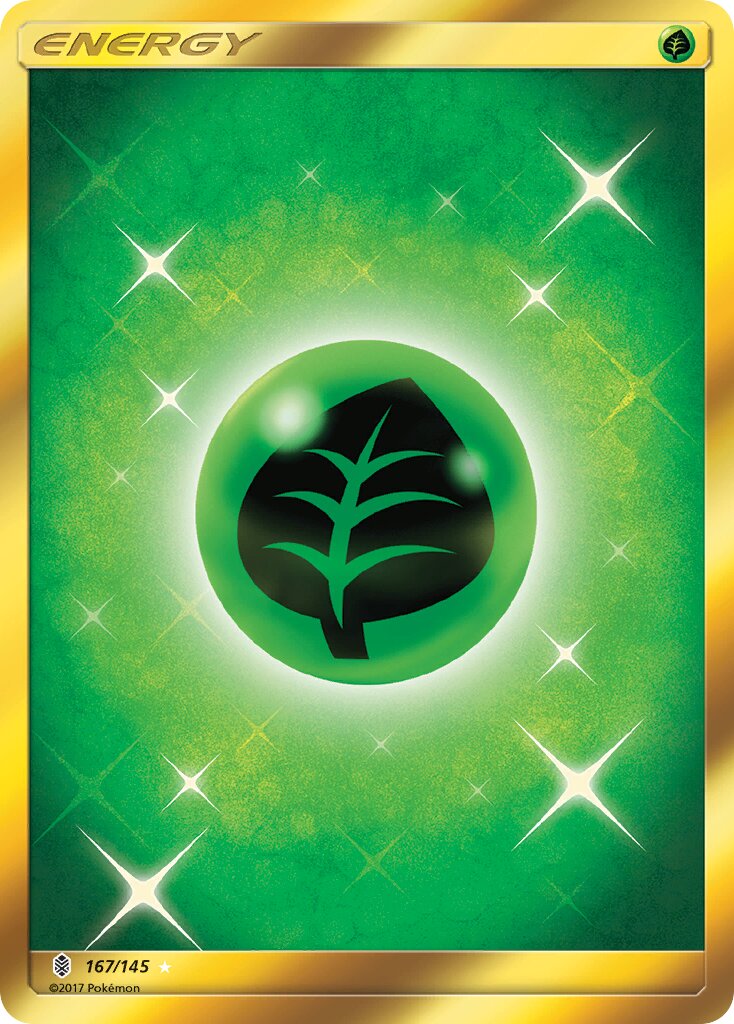 Grass Energy 167/168 — Guardians Rising (English Pokémon TCG card)