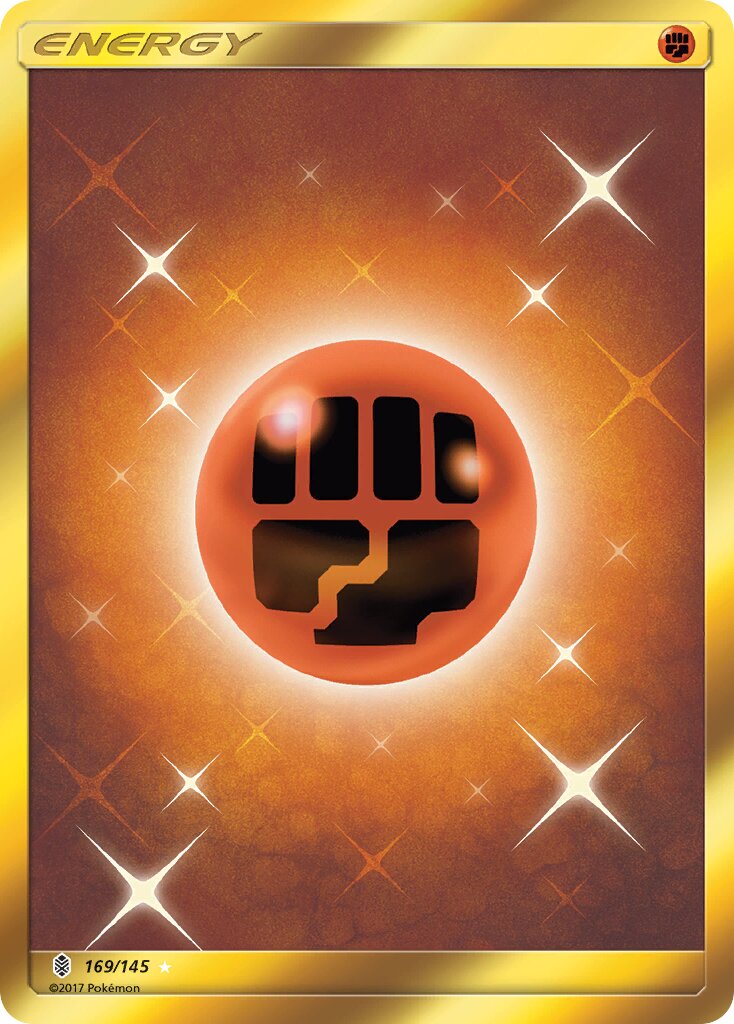 Fighting Energy 169/168 — Guardians Rising (English Pokémon TCG card)