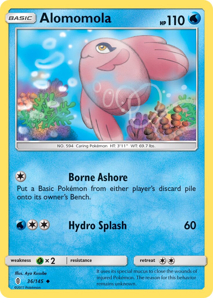 Alomomola 036/168 — Guardians Rising (English Pokémon TCG card)