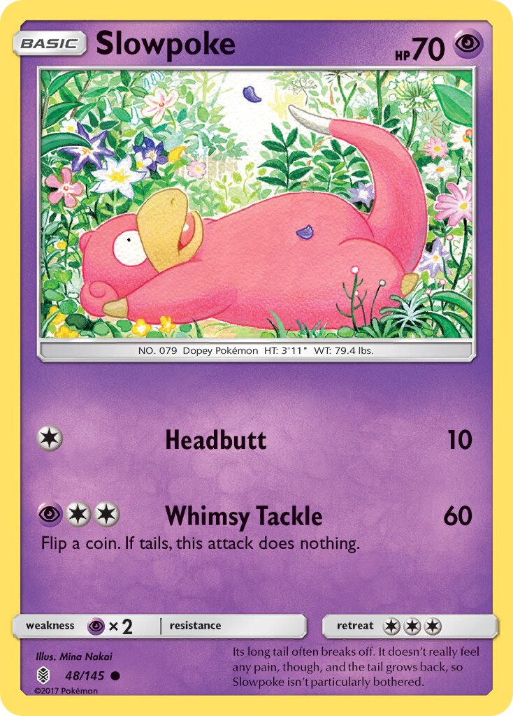 Slowpoke 048/168 — Guardians Rising (English Pokémon TCG card)