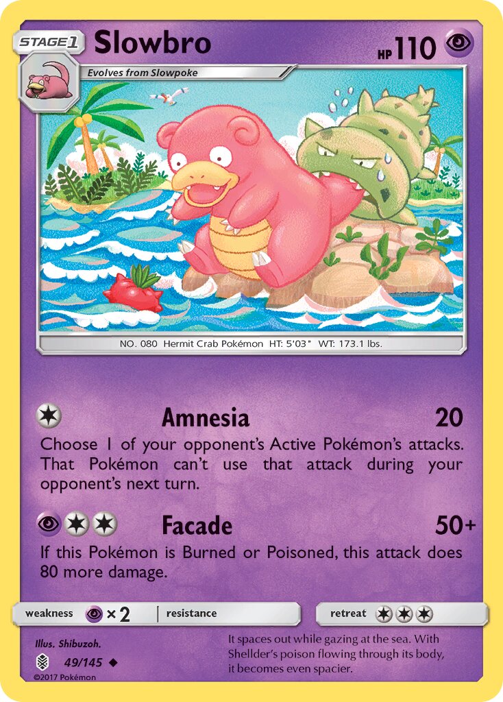 Slowbro 049/168 — Guardians Rising (English Pokémon TCG card)