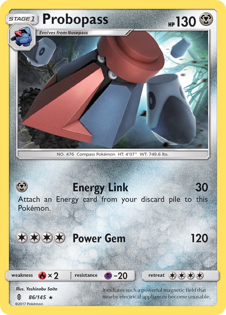 Probopass 086/168 — Guardians Rising (English Pokémon TCG card)