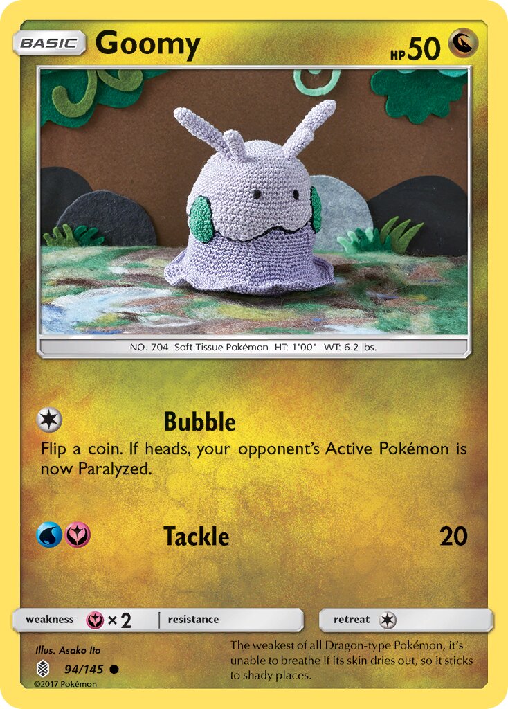 Goomy 094/168 — Guardians Rising (English Pokémon TCG card)