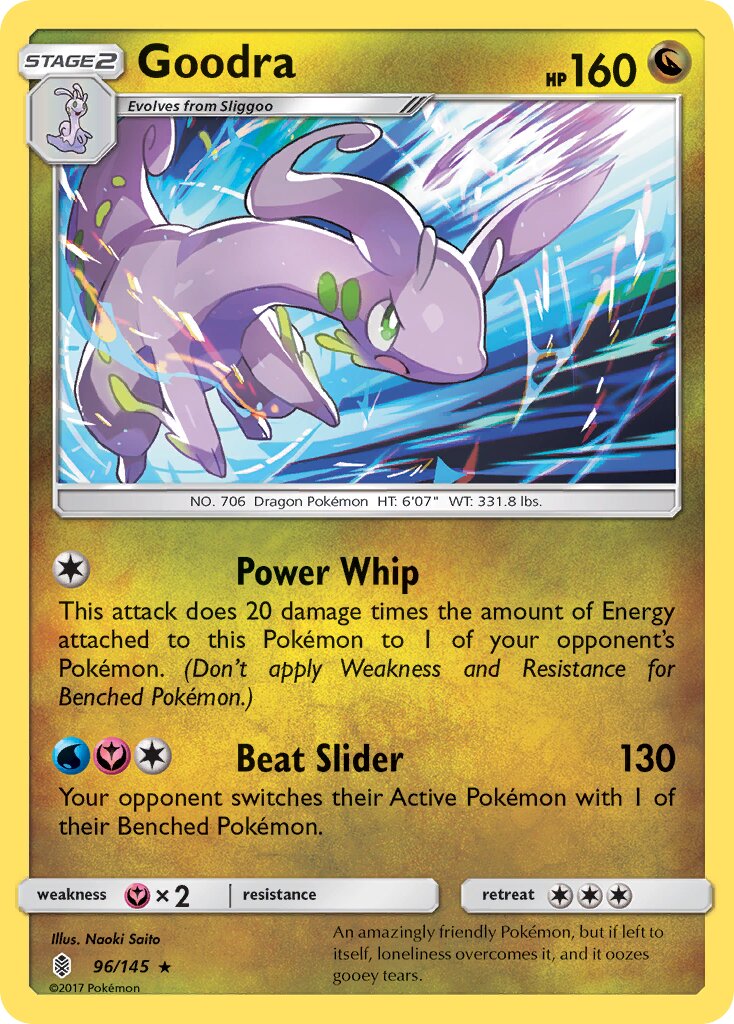 Goodra 096/168 — Guardians Rising (English Pokémon TCG card)