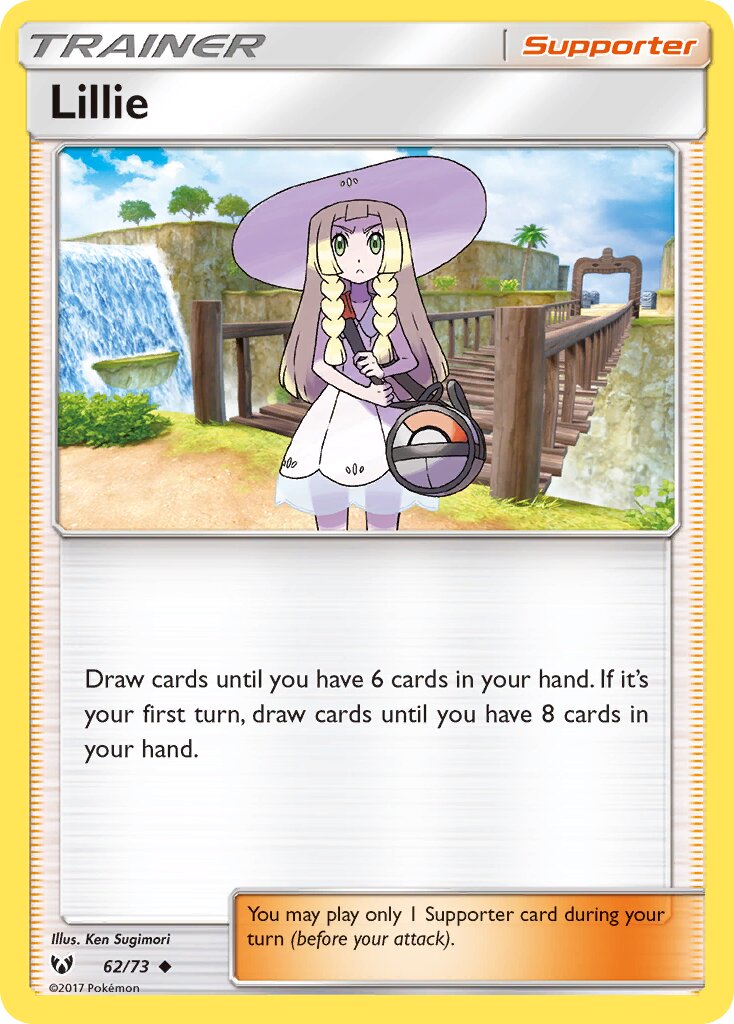 Lillie 062/78 — Shining Legends (English Pokémon TCG card)