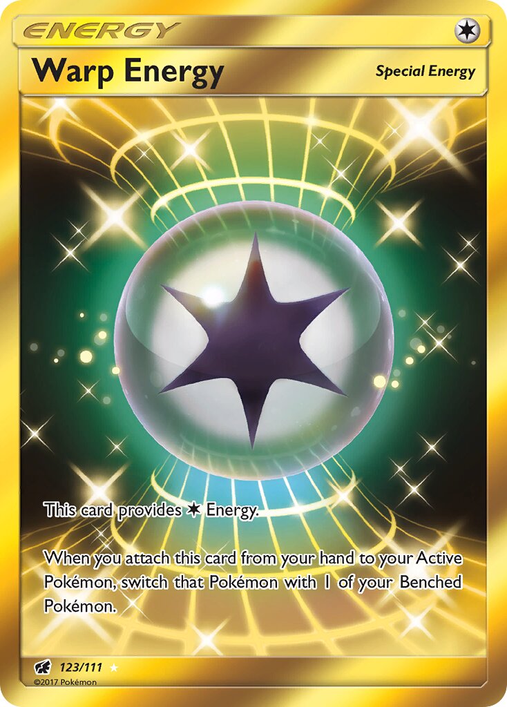 Warp Energy 123/125 — Crimson Invasion (English Pokémon TCG card)