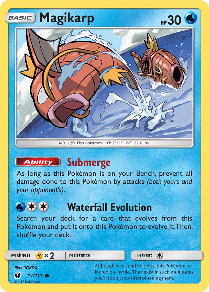 Magikarp 017/125 — Crimson Invasion (English Pokémon TCG card)