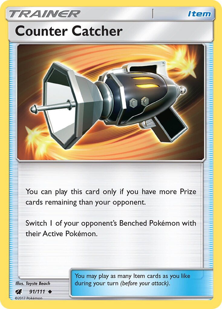 Counter Catcher 091/125 — Crimson Invasion (English Pokémon TCG card)