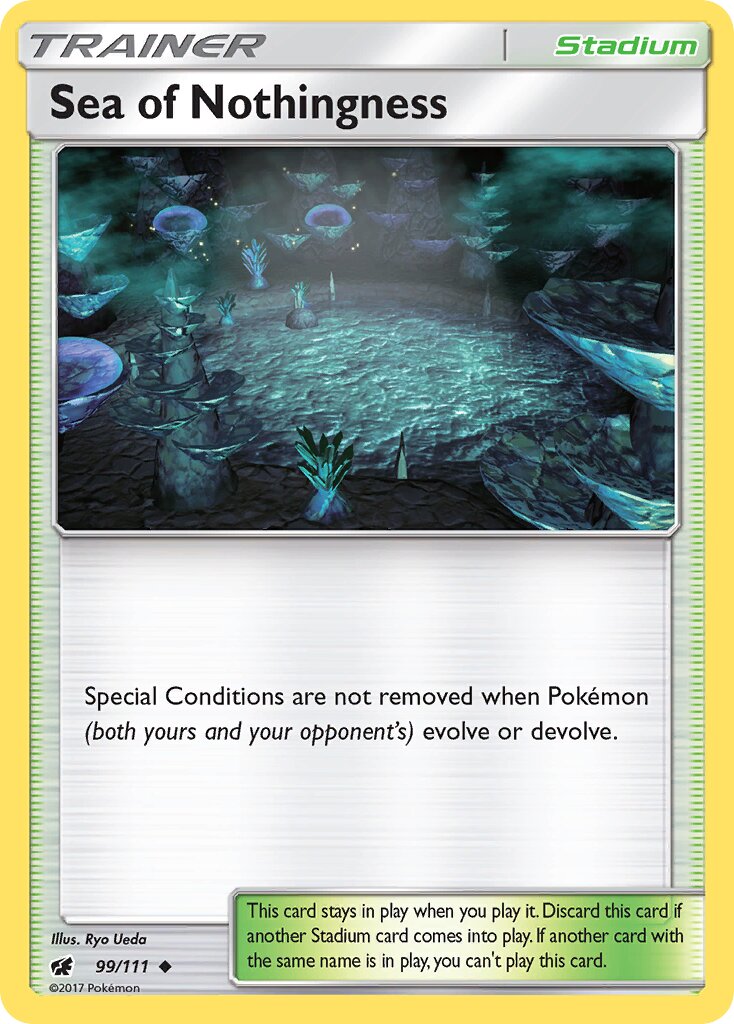 Sea of Nothingness 099/125 — Crimson Invasion (English Pokémon TCG card)