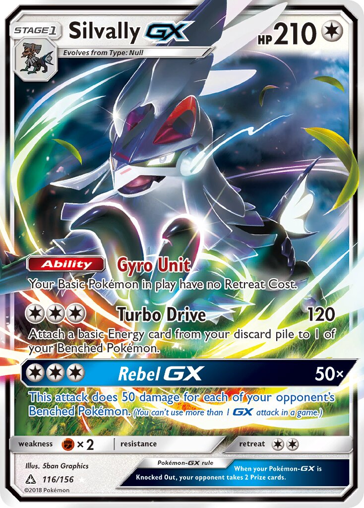 Silvally-GX 116/173 — Ultra Prism (English Pokémon TCG card)