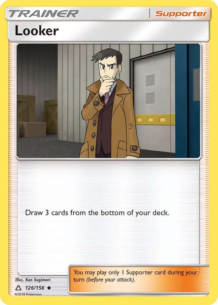 Looker 126/173 — Ultra Prism (English Pokémon TCG card)