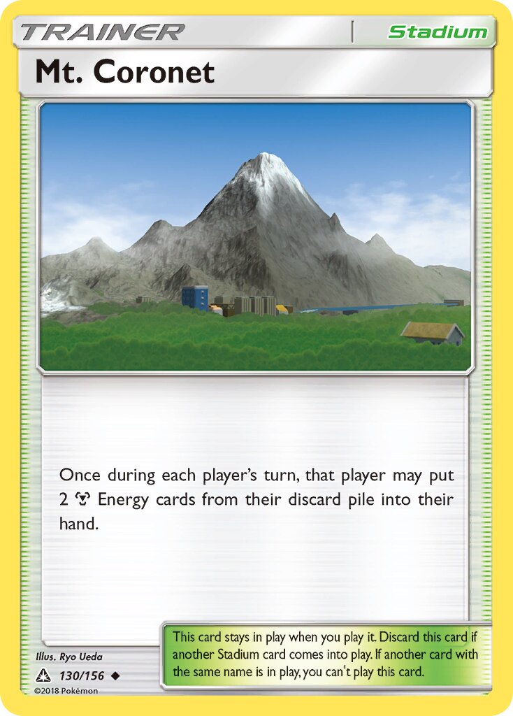Mt. Coronet 130/173 — Ultra Prism (English Pokémon TCG card)