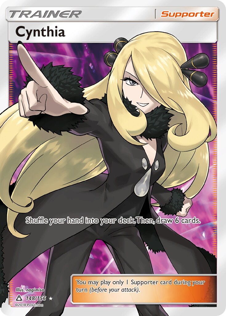 Cynthia 148/173 — Ultra Prism (English Pokémon TCG card)