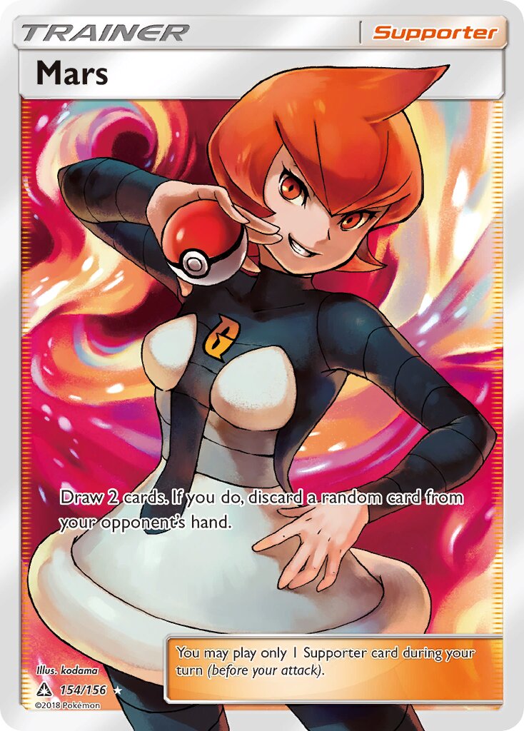 Mars 154/173 — Ultra Prism (English Pokémon TCG card)