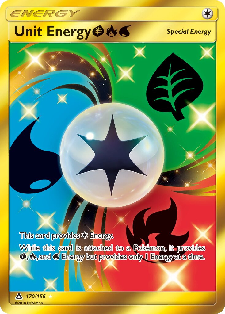 Unit Energy GFW 170/173 — Ultra Prism (English Pokémon TCG card)