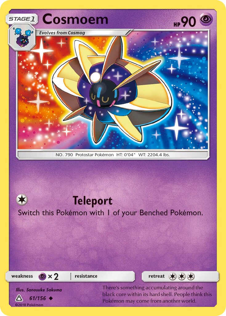 Cosmoem 061/173 — Ultra Prism (English Pokémon TCG card)