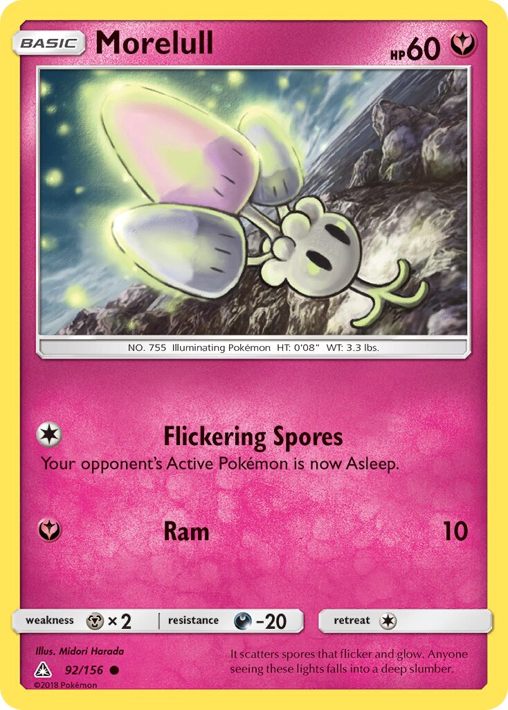 Morelull 092/173 — Ultra Prism (English Pokémon TCG card)