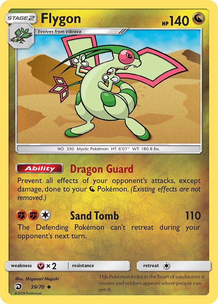 Flygon 039/78 — Dragon Majesty (English Pokémon TCG card)
