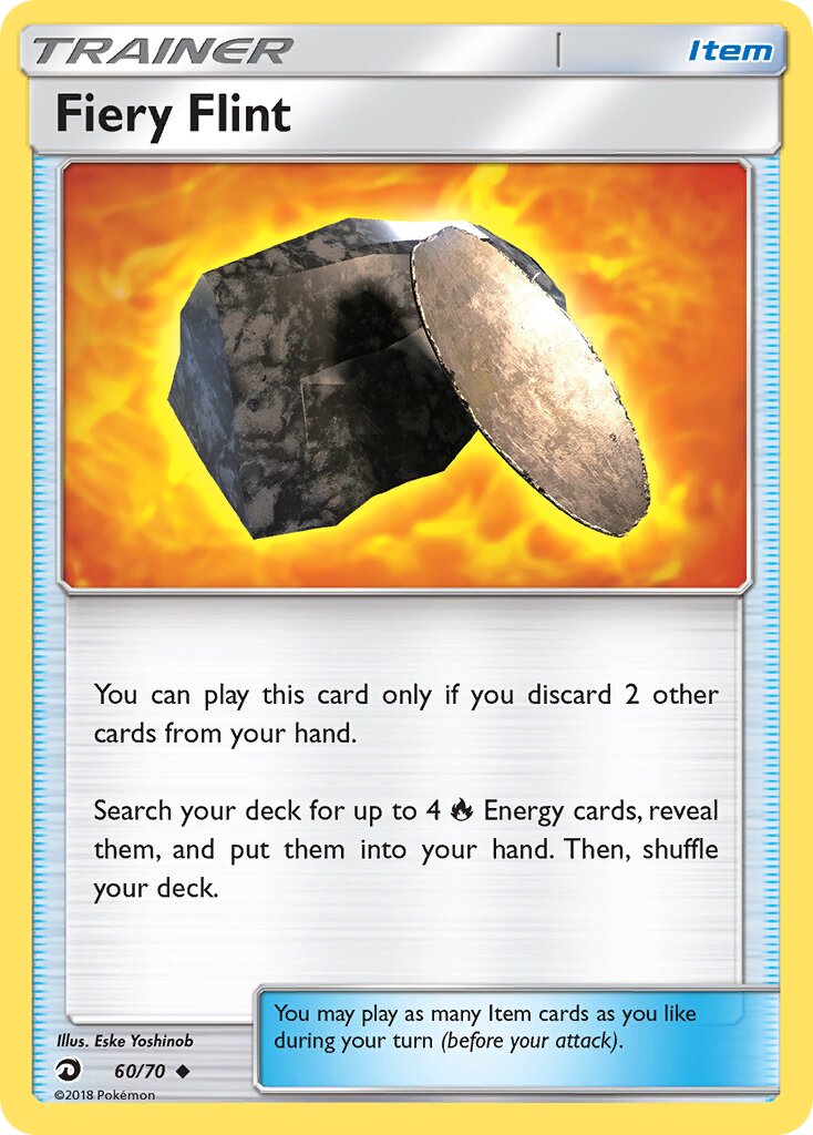 Fiery Flint 060/78 — Dragon Majesty (English Pokémon TCG card)