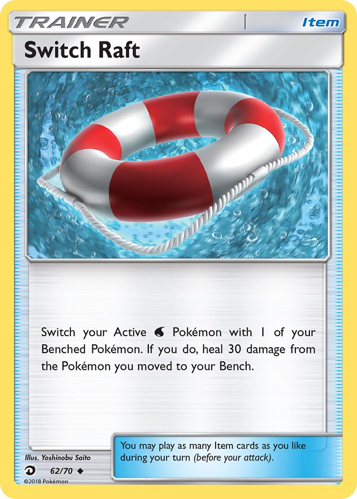 Switch Raft 062/78 — Dragon Majesty (English Pokémon TCG card)