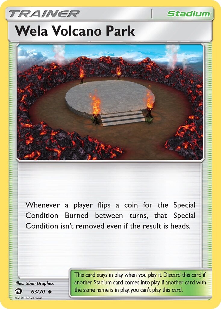 Wela Volcano Park 063/78 — Dragon Majesty (English Pokémon TCG card)