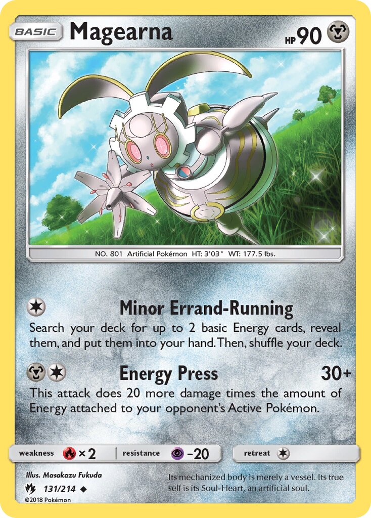 Magearna 131/236 — Lost Thunder (English Pokémon TCG card)