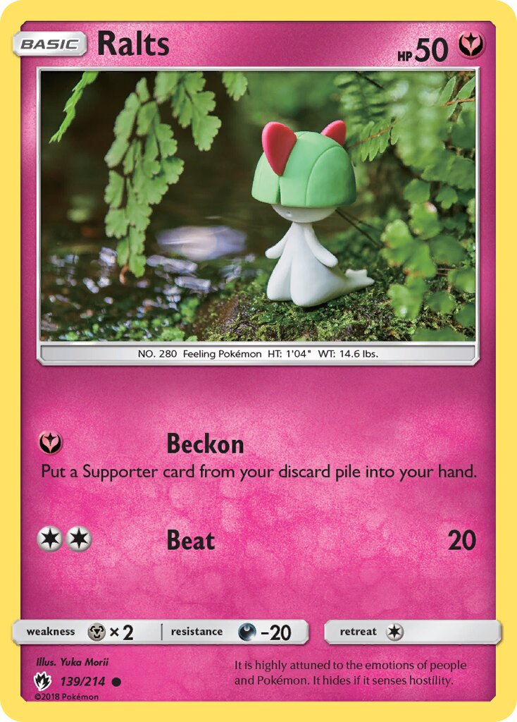 Ralts 139/236 — Lost Thunder (English Pokémon TCG card)