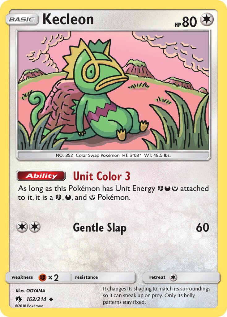 Kecleon 162/236 — Lost Thunder (English Pokémon TCG card)