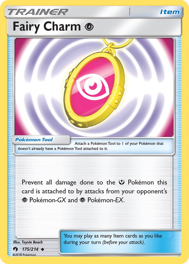 Fairy Charm Psychic 175/236 — Lost Thunder (English Pokémon TCG card)