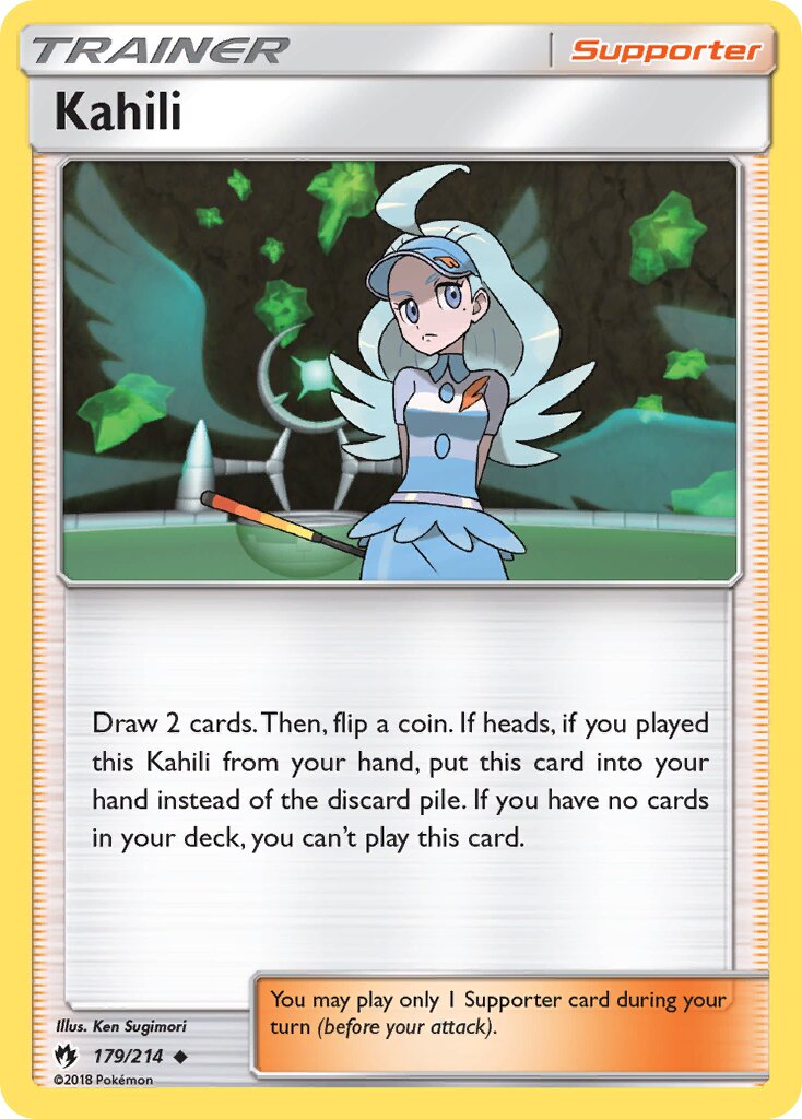 Kahili 179/236 — Lost Thunder (English Pokémon TCG card)